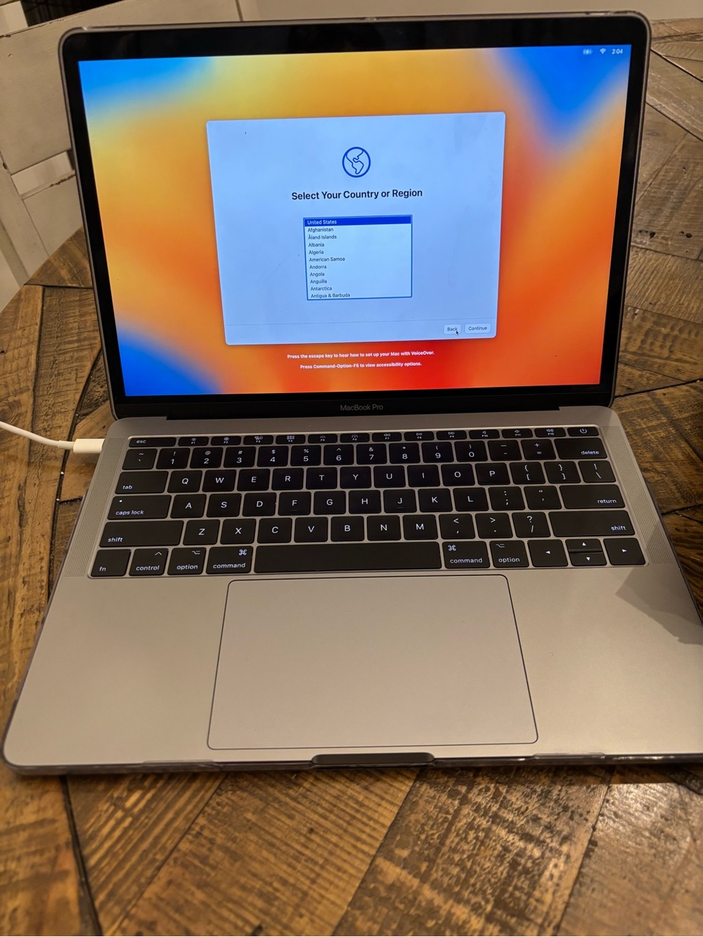 Apple MacBook Pro Silver with Black Keyboard